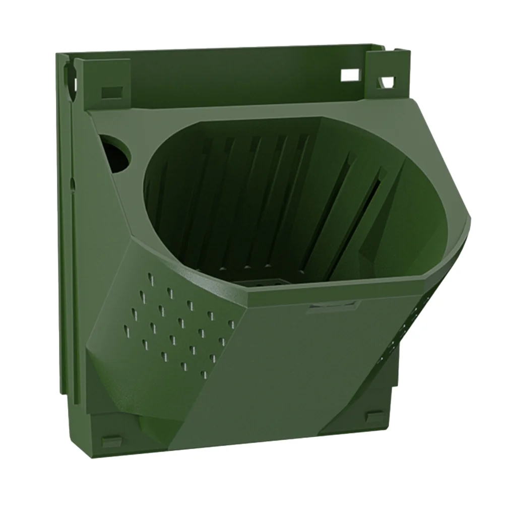 Gongxipen 1 Pc Creative Vertical Wall Planter Garden Wall Mount Pot Flower Pot for Outdoor Hall Balcony Garden Mall (Green)