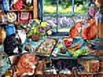 Jack Pine Puzzle Co. Cat Retreat 1000 Piece Jigsaw Puzzle