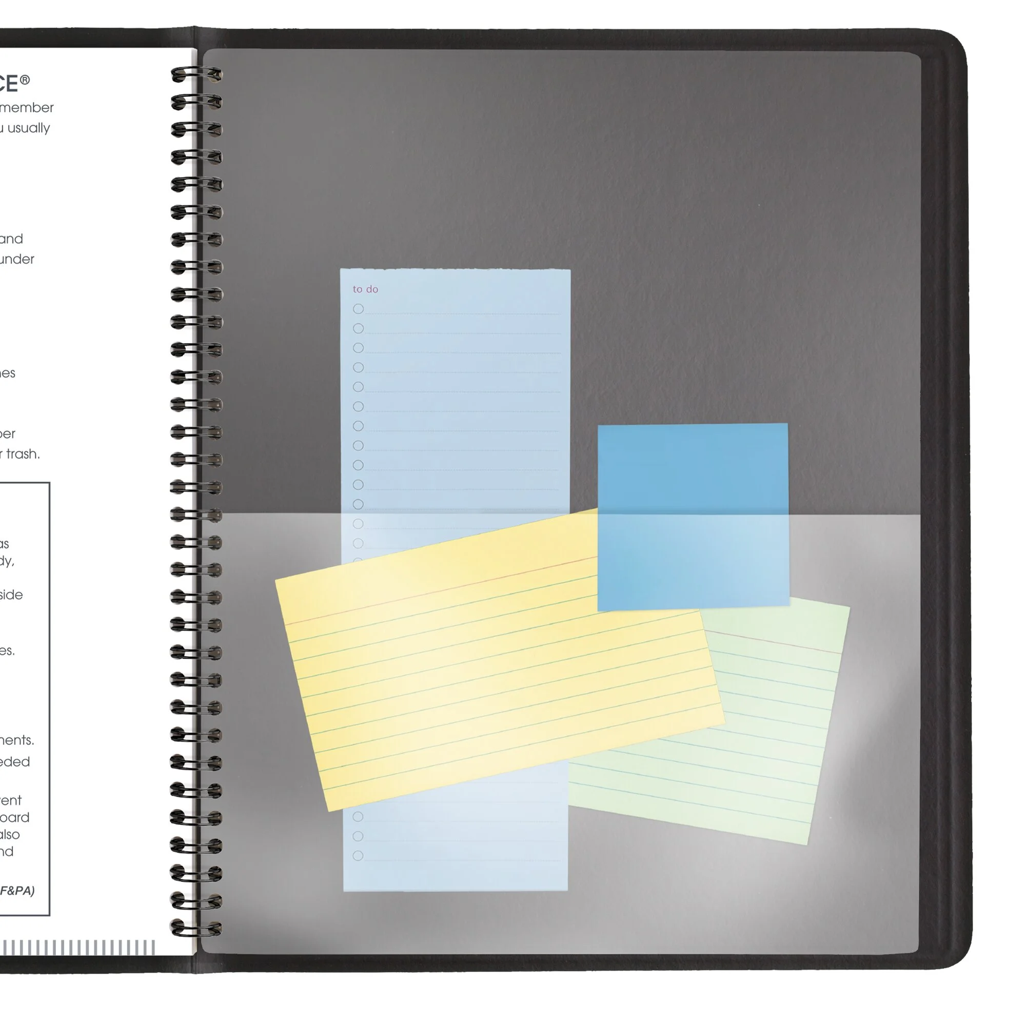 AT-A-GLANCE 2025 Monthly Planner Black Large 9 x 11 - Monthly Planners