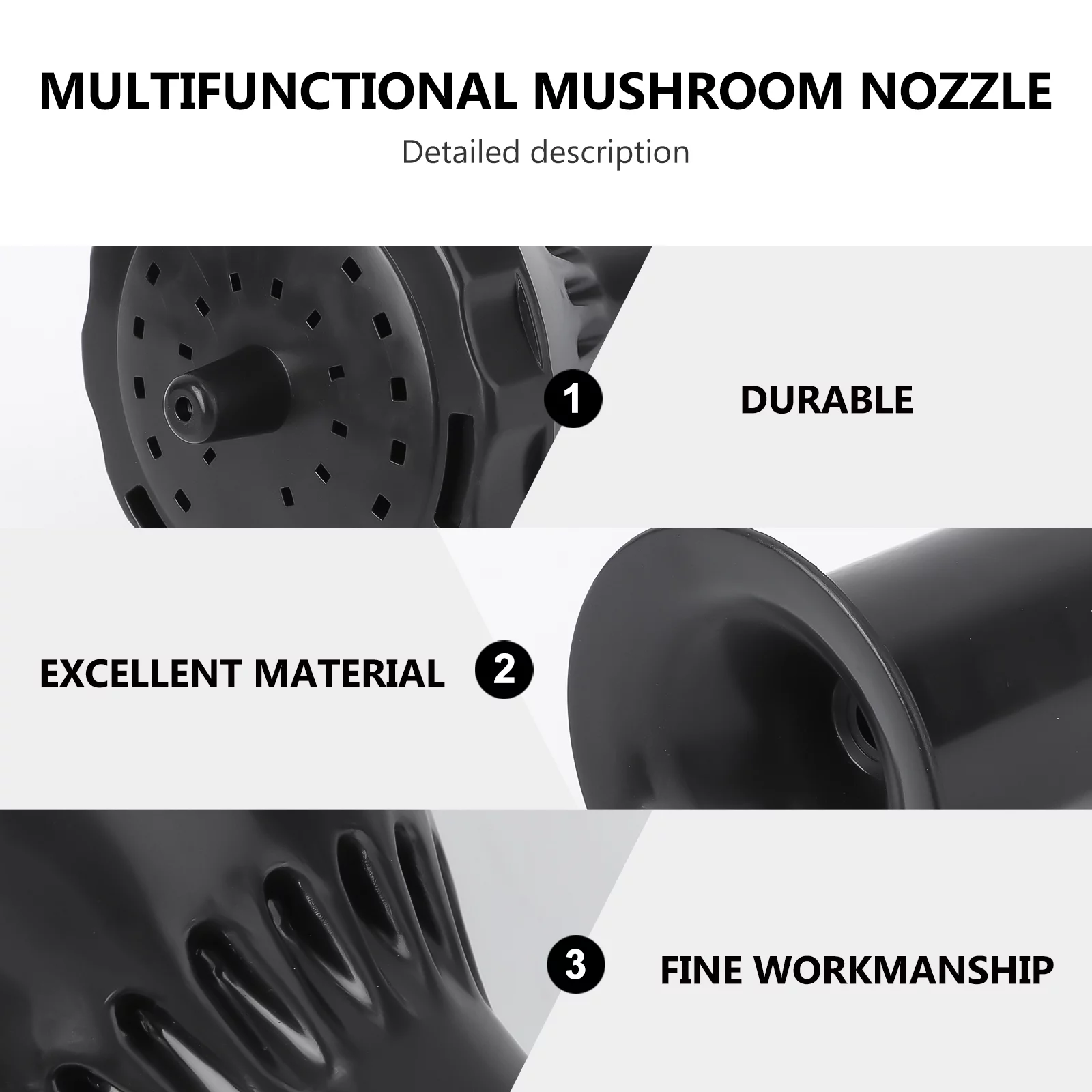 Guichaokj OUNONA 9PCS Fountain Pump Nozzle Set Water Spray Heads for Pond Fountain Submersible Pump Pool