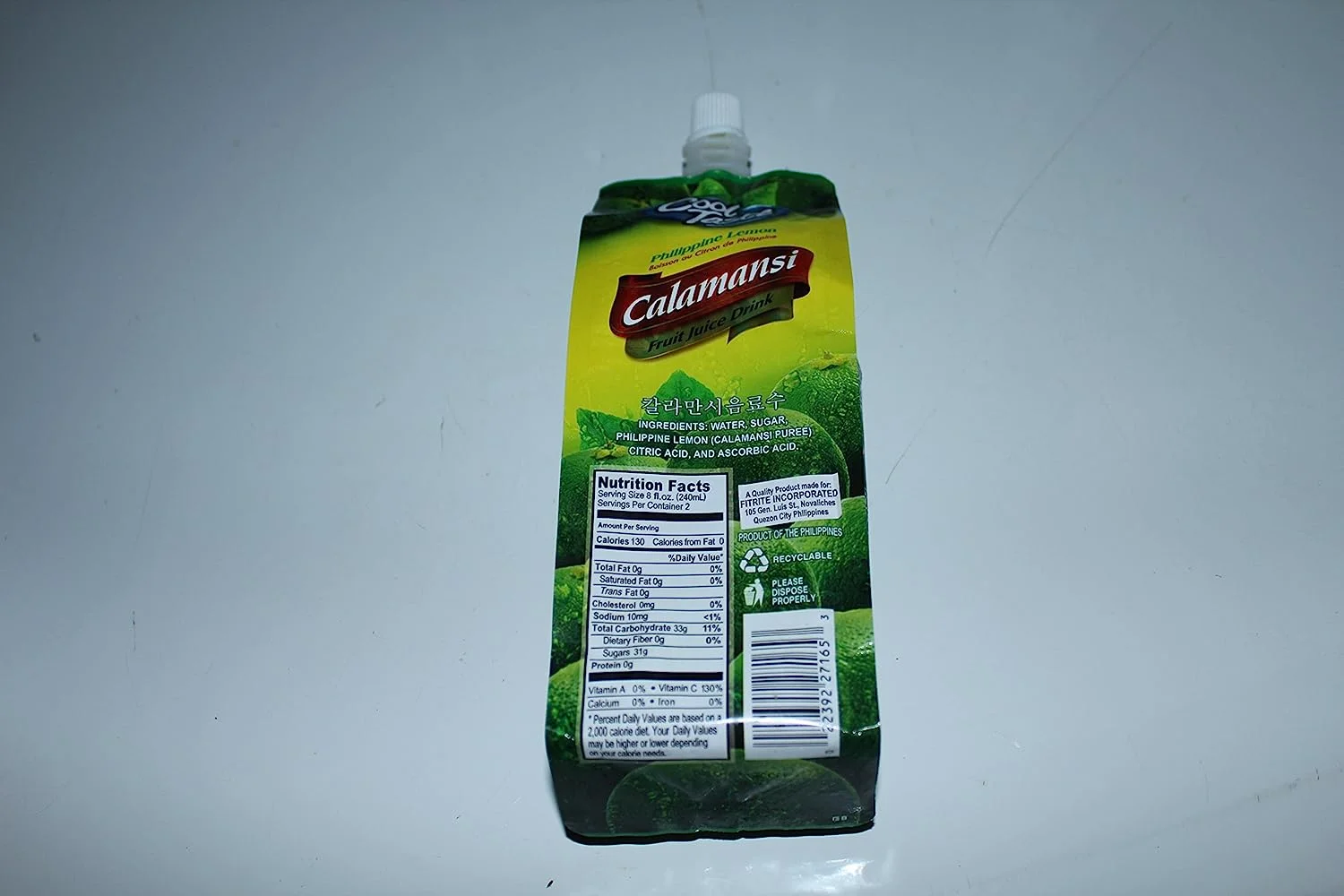 Calamansi Lemon Juice Drink (Pack of 12) 500ml each