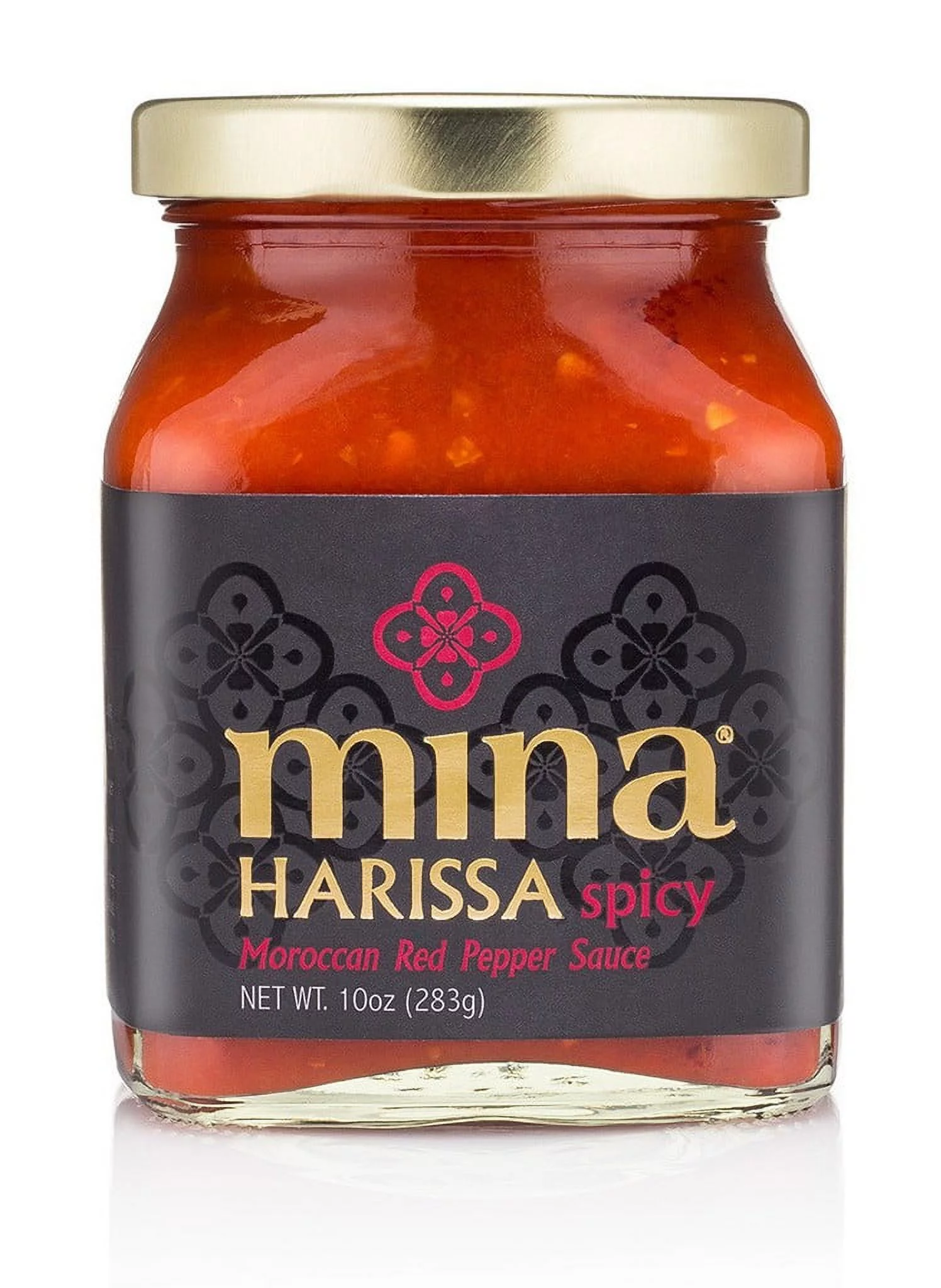 Mina Harissa Moroccan Red Pepper Sauce, Spicy, 10 Oz