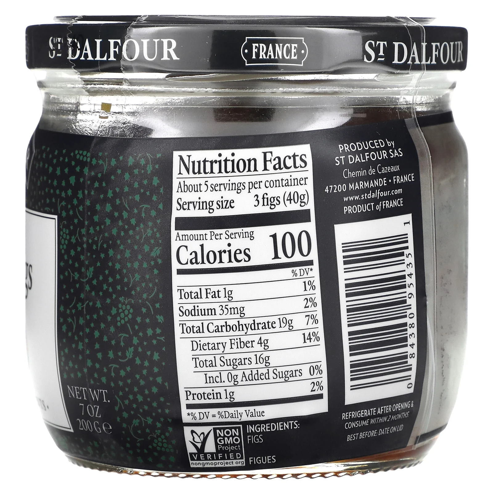 St Dalfour Freres St Dalfour  Luscious Figs, 7 oz