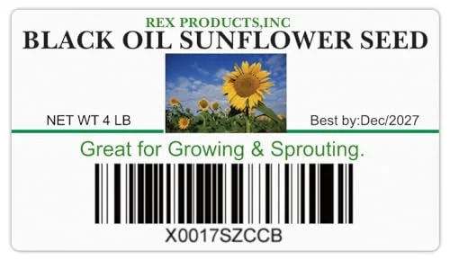 Black Oil Sunflower Seed 4 LB
