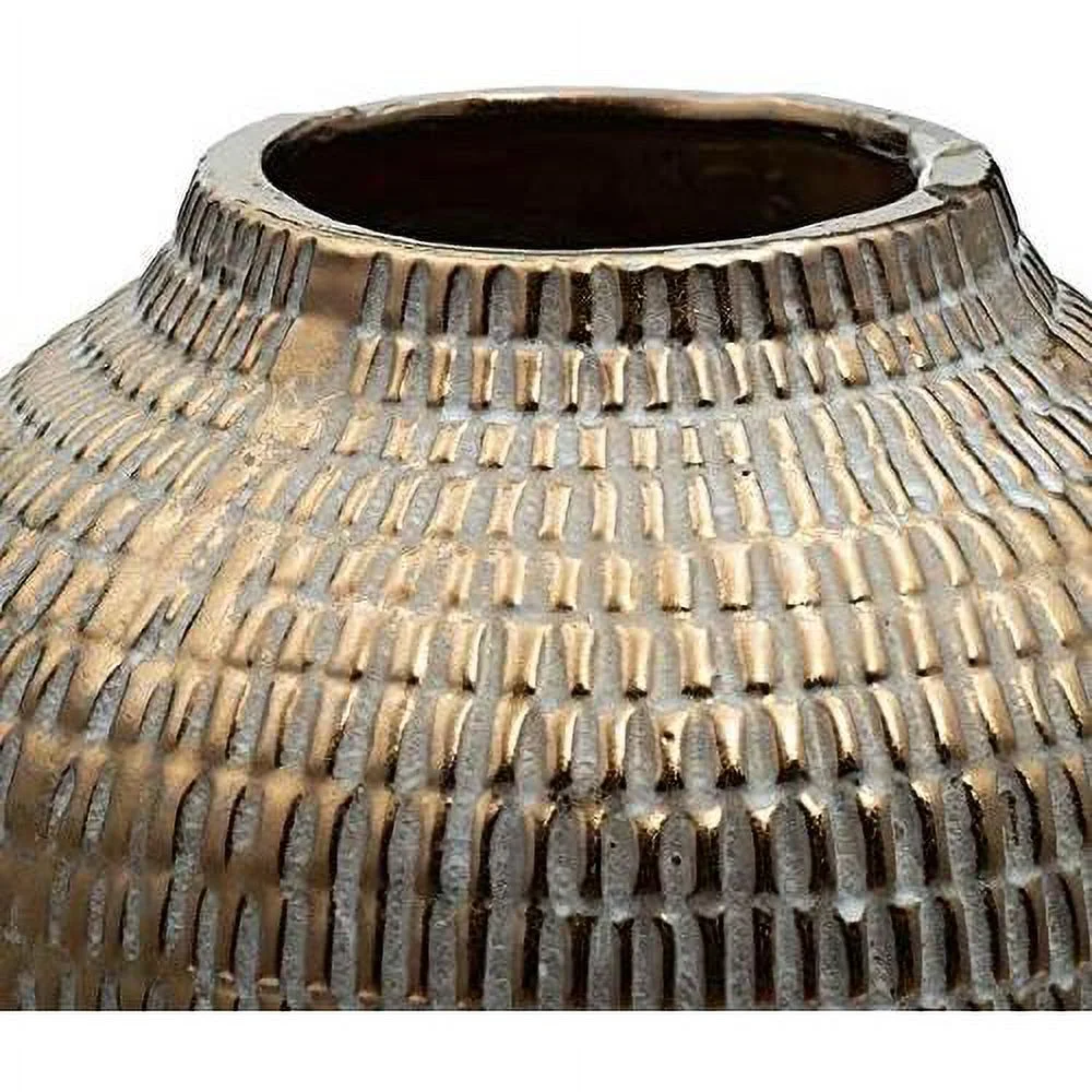 Group Tribal Chic Ceramic Pot/Vase D8x7.5