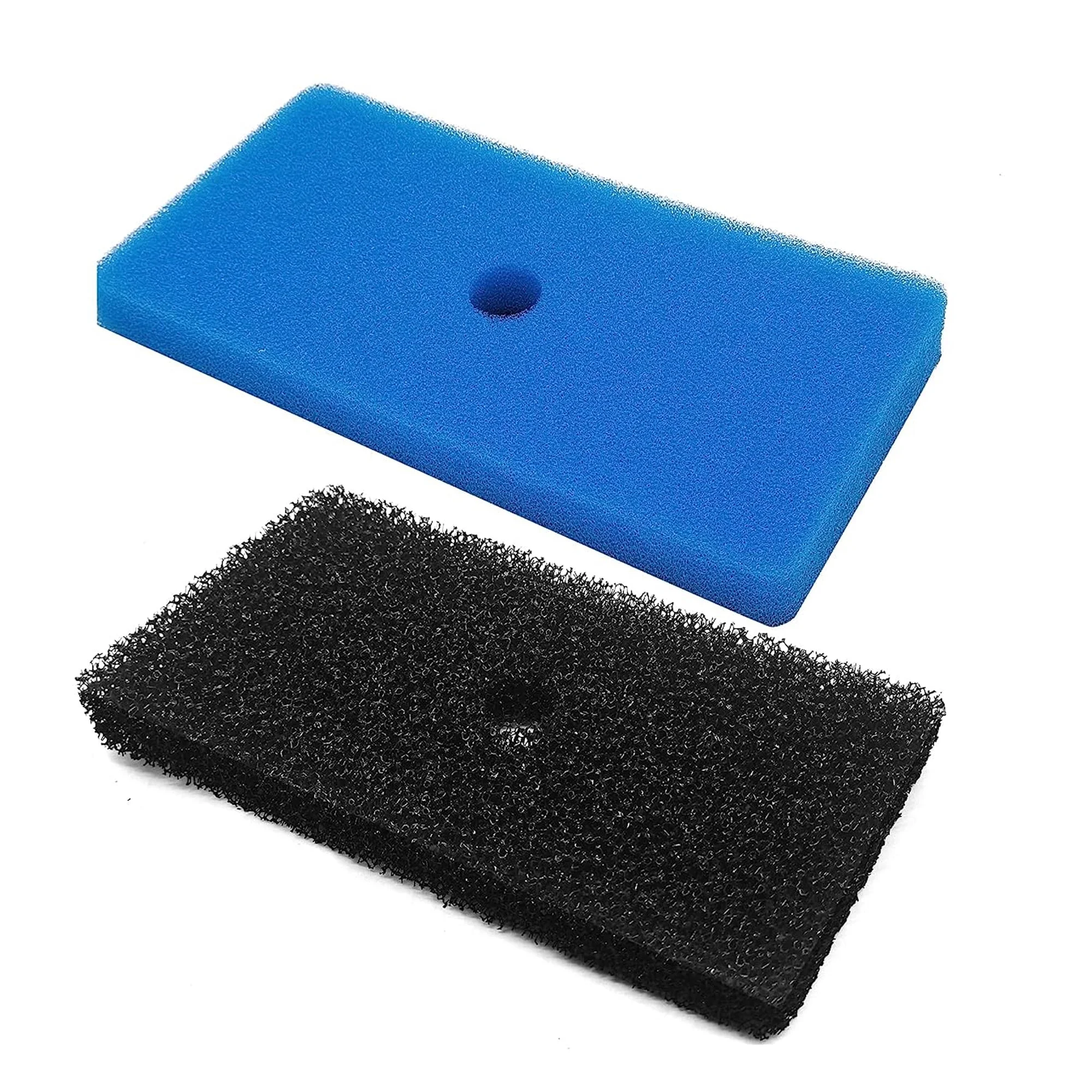 Qzbhct 52231 52229 Blue and Black Sponge Filters Replacement for Pond Pump Pre-Filter Box Filter Pads
