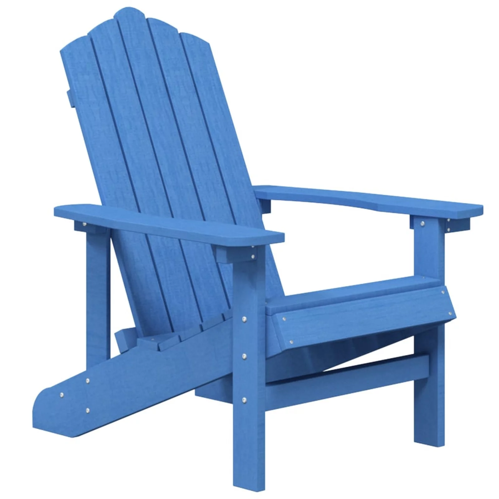 Aibecy Patio Adirondack Chair HDPE Aqua Blue