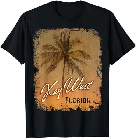 PALM TREE Key West Florida T-Shirt