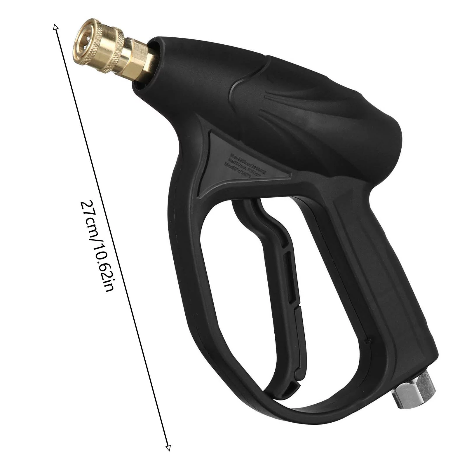 Bnnlsa Water Sprinklers High Pressure Water Ultra High Pressure Spray Fan Shaped Car Wash Water Extended High Pressure Car Wash Water