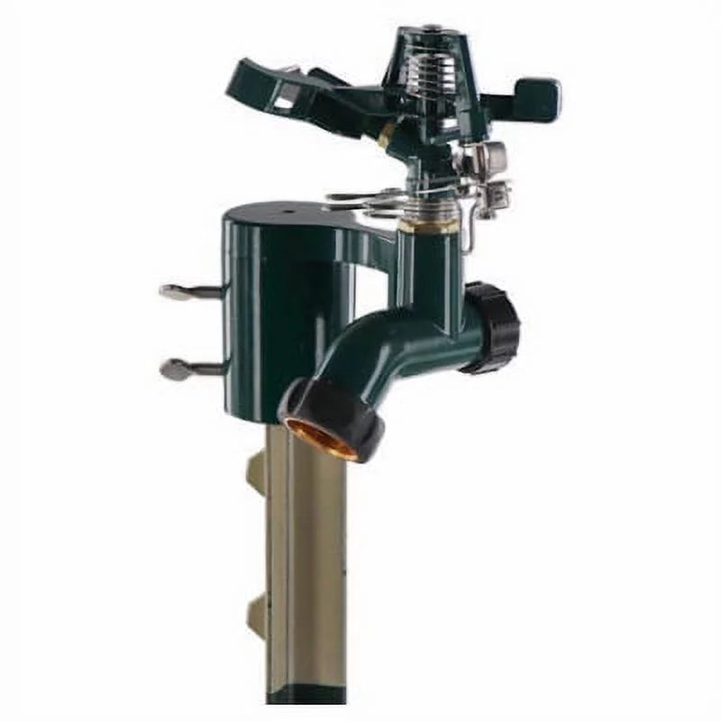 T-Post Zinc Impact Sprinkler Sprinkler Head Covers Up To 80' Diameter, Each