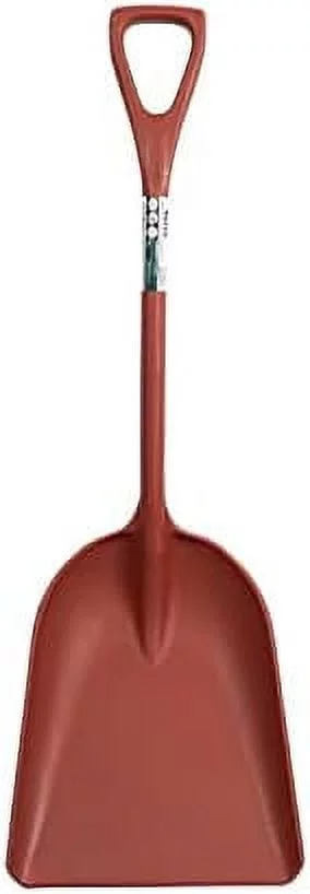 Tuffy 1-Piece Shovel (Either Comes In Green, Red And Tan.)