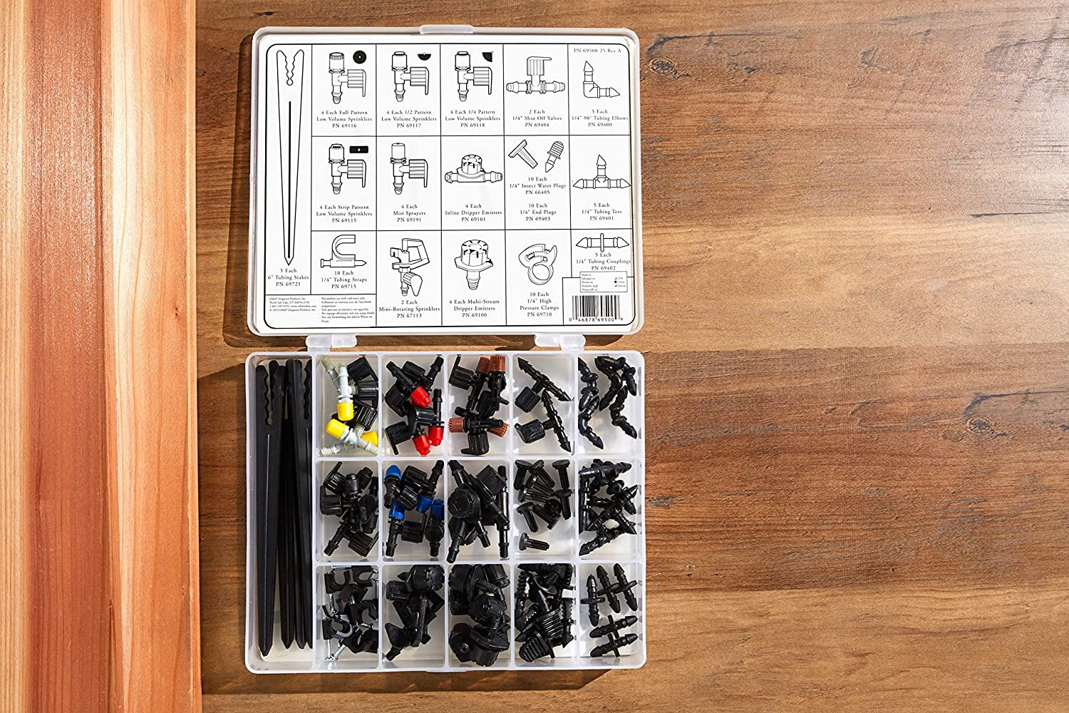 Orbit Drip Irrigation 92-Piece Set with Fittings, Spray Heads, Accessories 69500