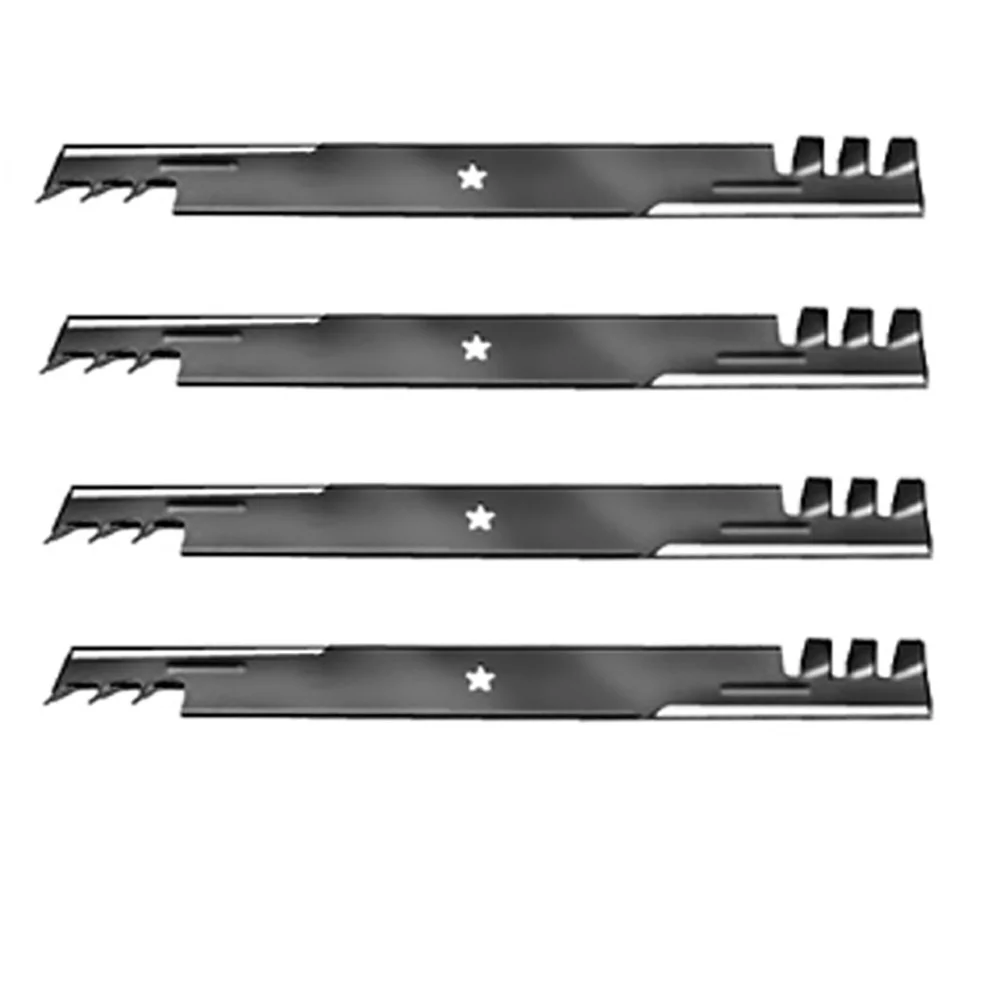 4PK Craftsman 46 Riding Lawn Mower Fits Gator Style Mulching Blades 405380 403107