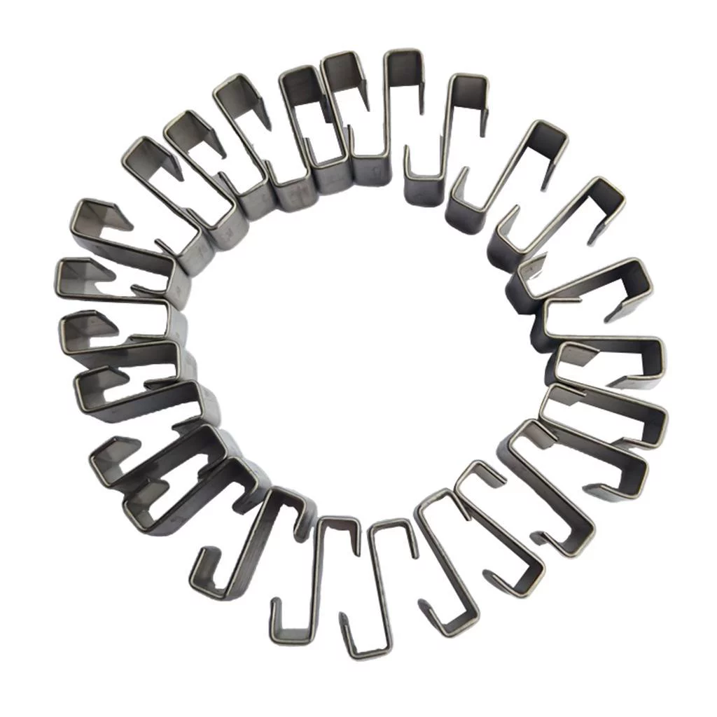 50 X Durable Stainless Steel Greenhouse Glazing Clips Greenhouses Supplies