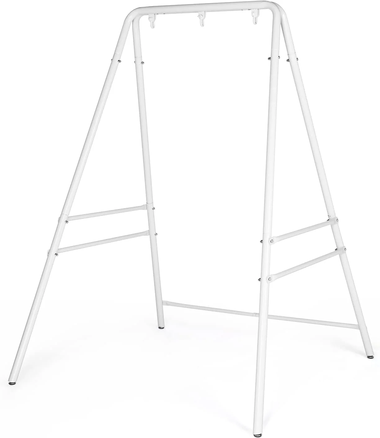 ONCLOUD Upgraded Hammock Chair Stand Metal Swing Stand Frame, Heavy Duty Steel Hammock Stand Only for Porch, Backyard, Indoor or Outdoor, Antique Bronze Finish