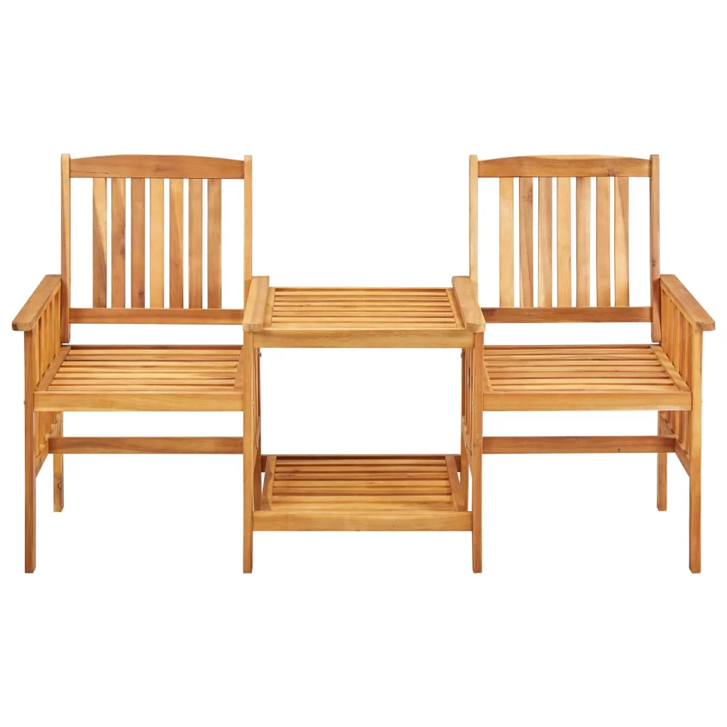 Garden Chairs with Tea Table 62.5