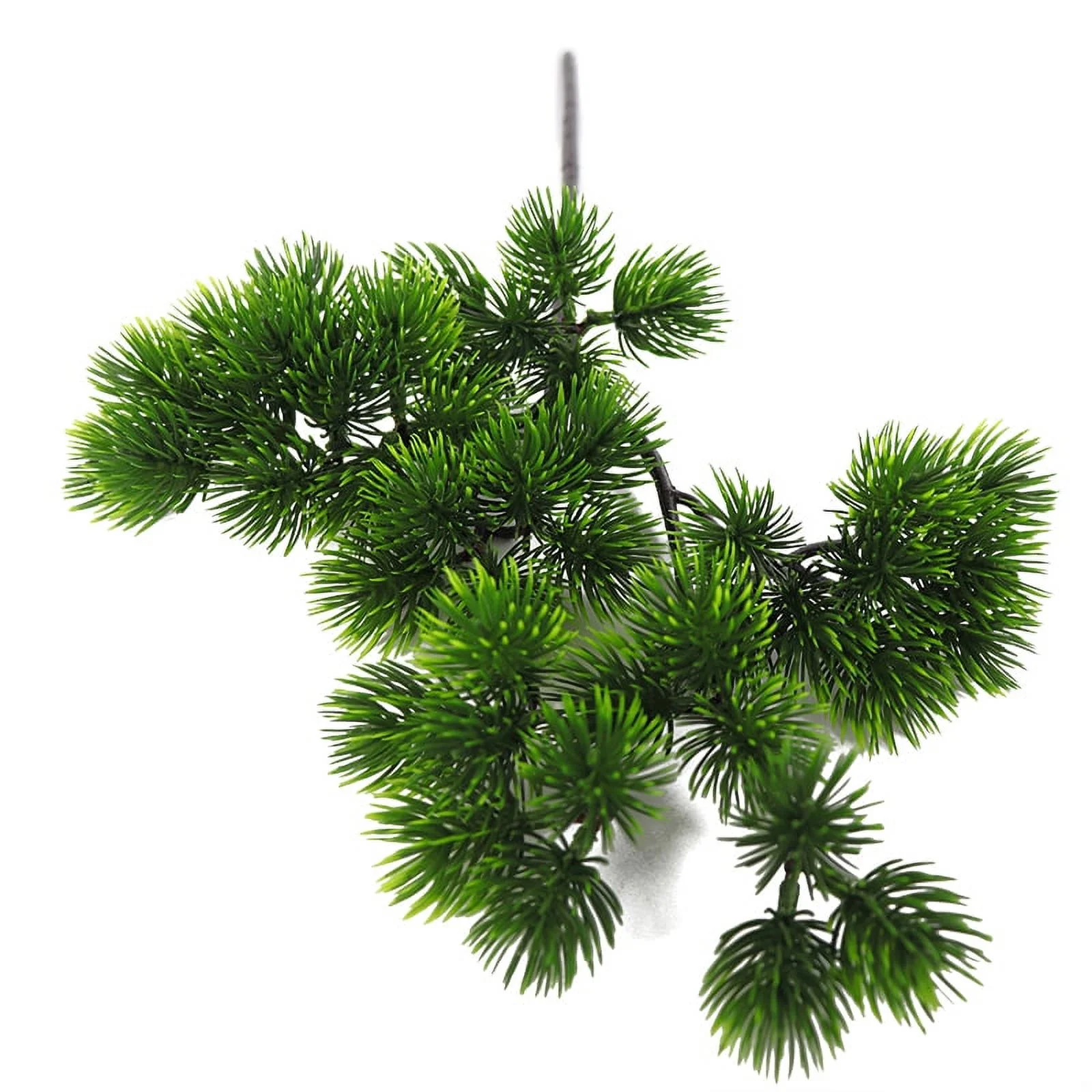 Simulation Pine Branch Artificial Wall Hanging Plants Bunch Bonsai Decoration;Simulation Pine Branch Artificial Wall Hanging Plants Bunch Bonsai Decor