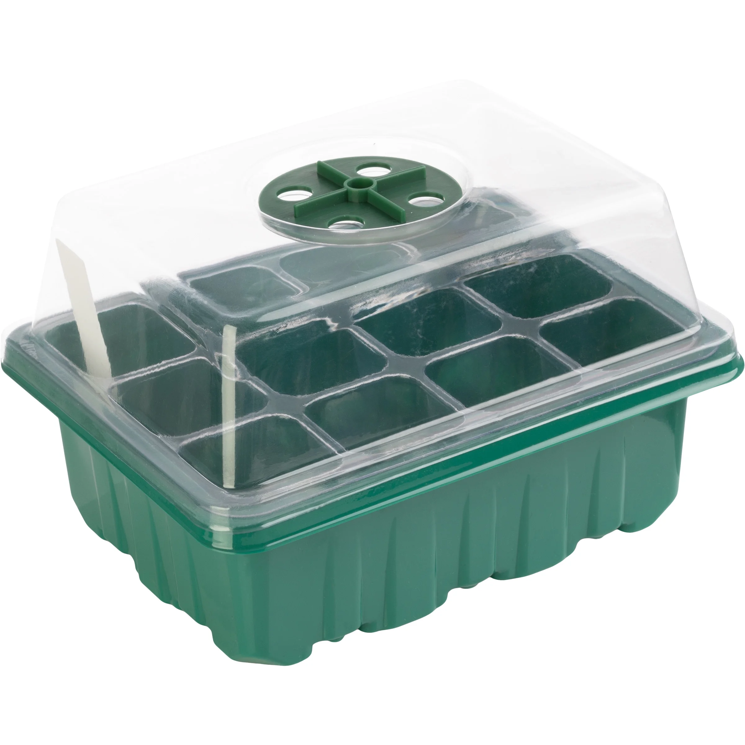 Home-Complete Seed Starter Tray 10-Pack - Plant Trays with Humidity Domes