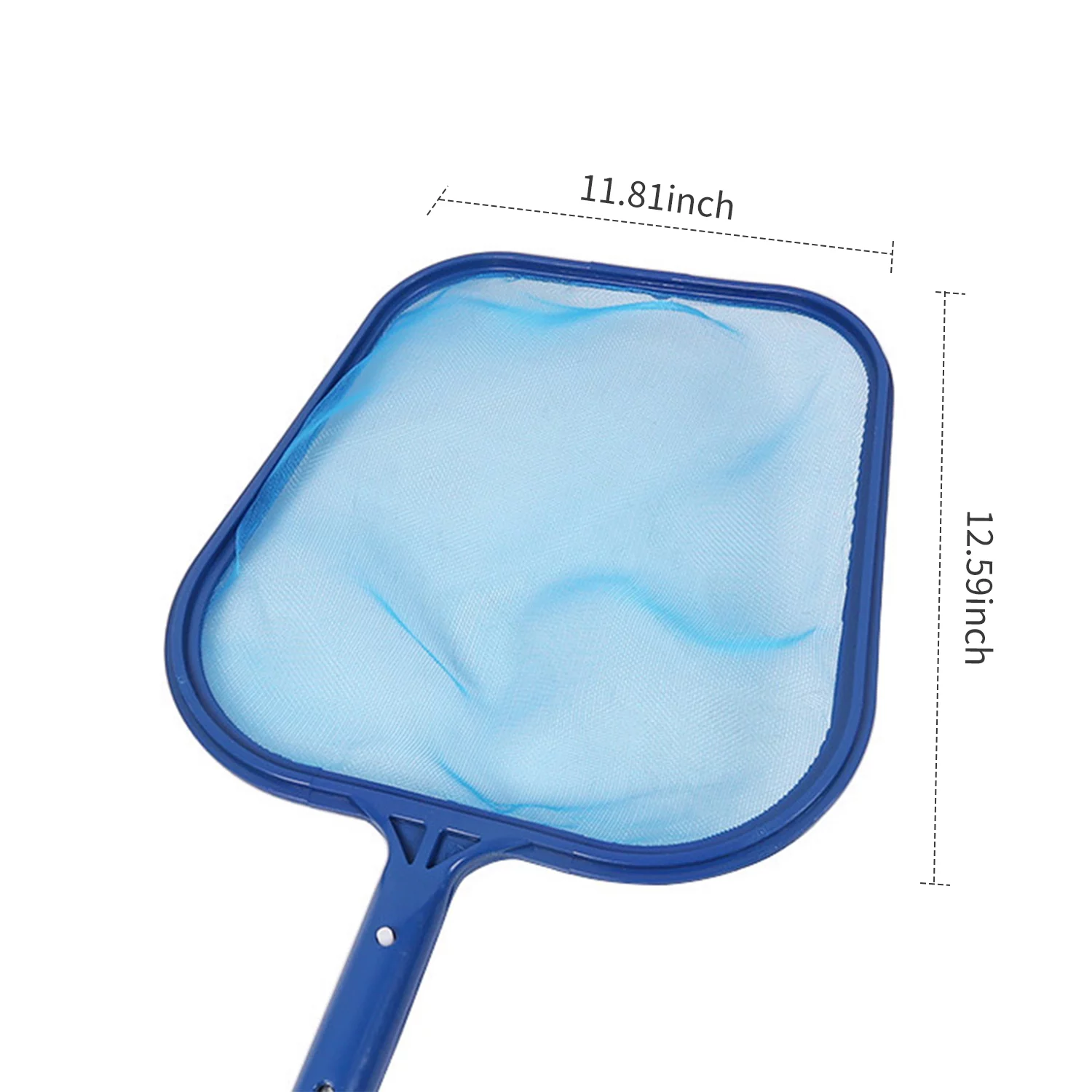 Abanopi Pool Skimmer Net with Telescopic Pole Removal Rake Swimming Pool Ponds Fast Cleaning Tool with Heavy-Duty Alumini