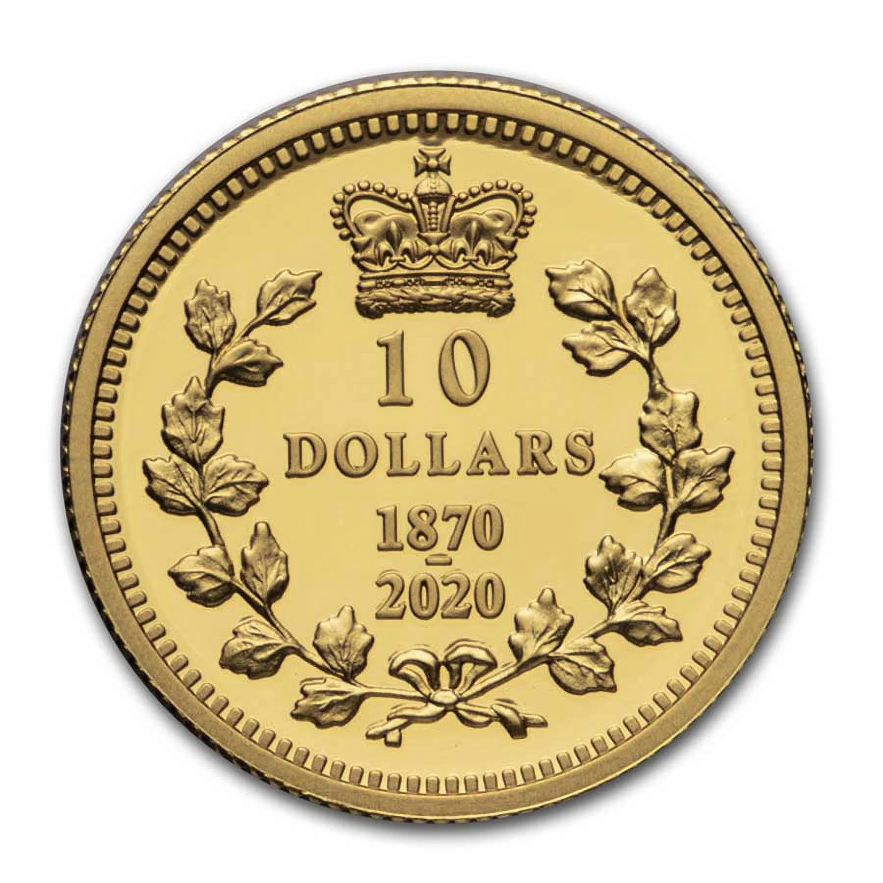2020 Canada Proof Gold $10 Dominion of Canada