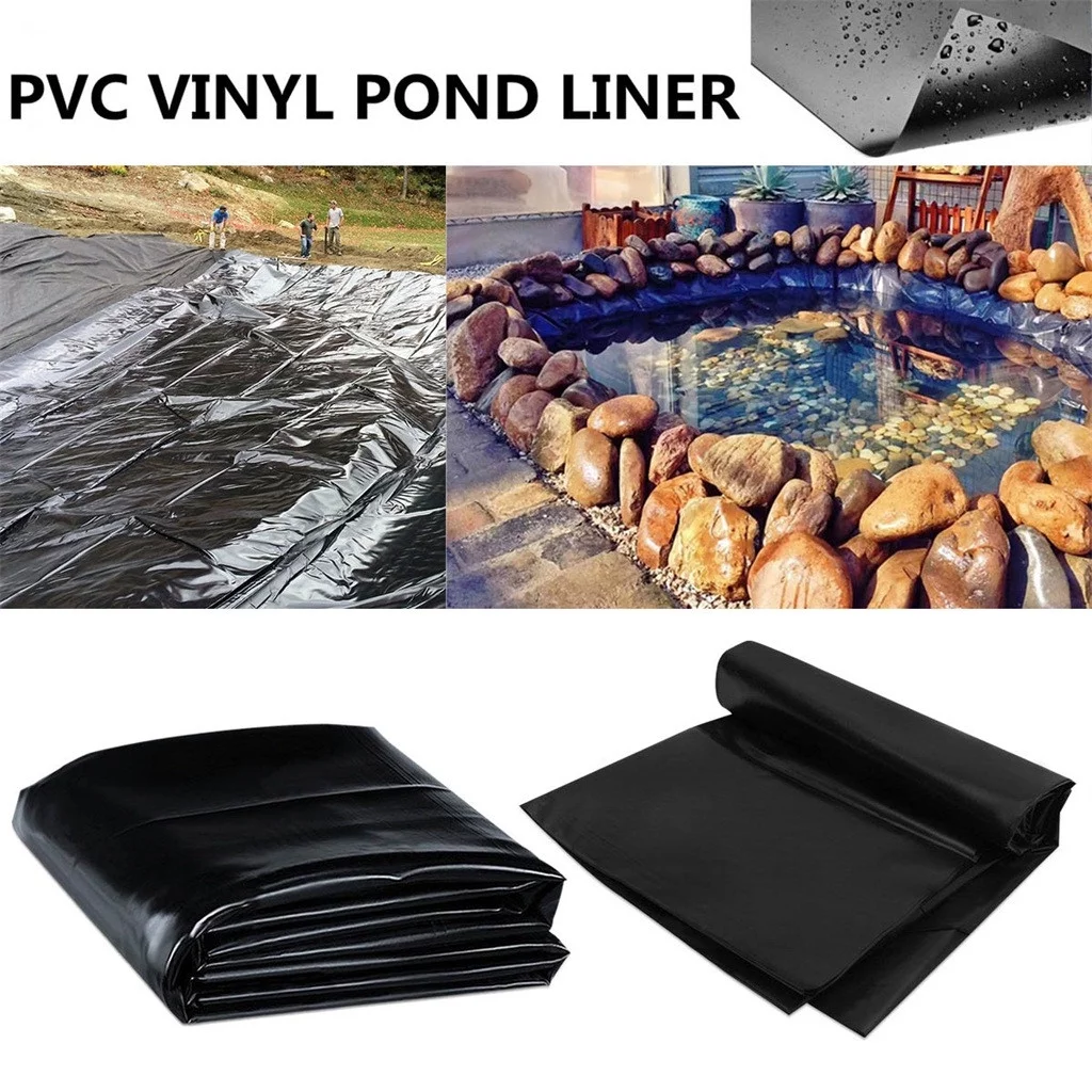 LIJCC Pond Lining Cloth Swim Decorative Anti-Leakage Garden Pool Liner-Flexible 2x3 Llow Pond Swimming