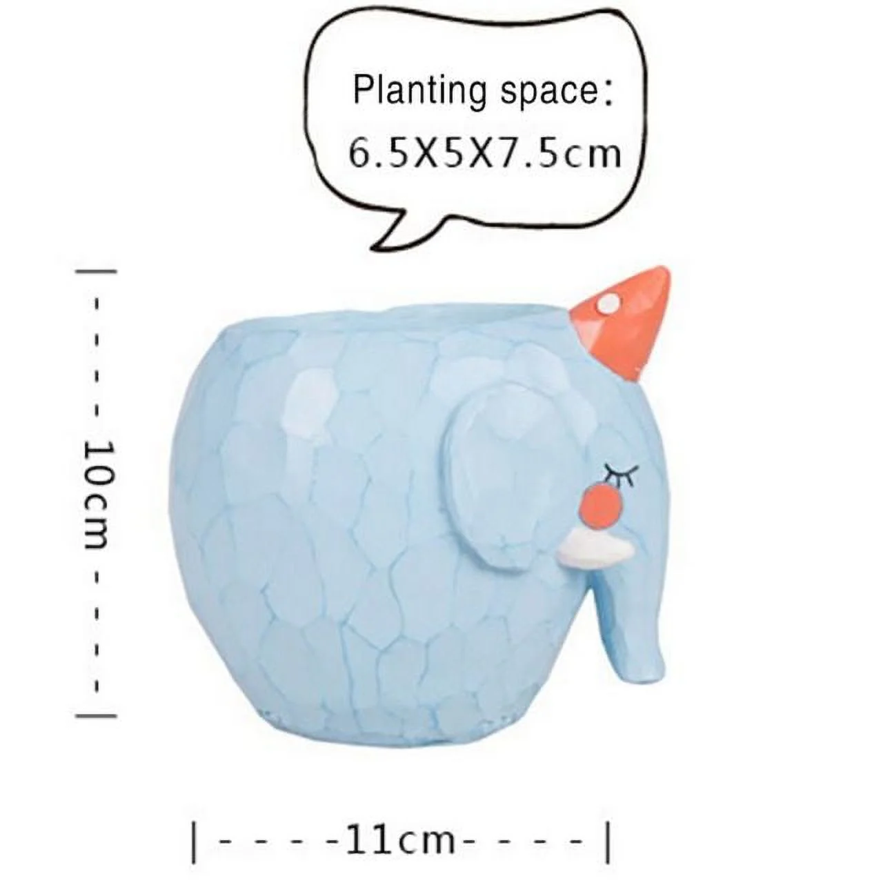 Cute Animals Flower Pots  Succulents Plants  Whale Dinosaur Elephant Planters Bonsai  Desktop Decoration