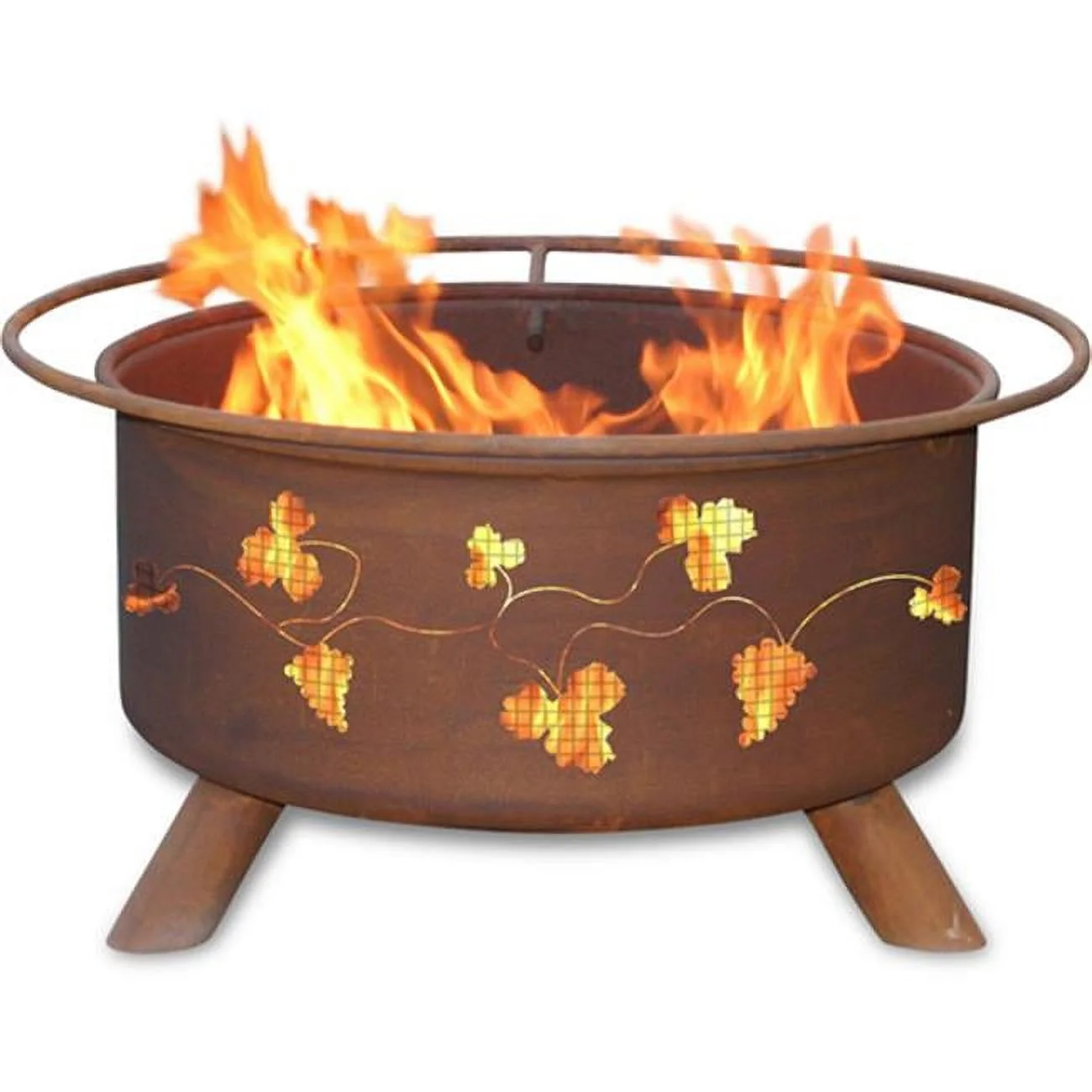 Grapevines Steel Fire Pit by Patina Products