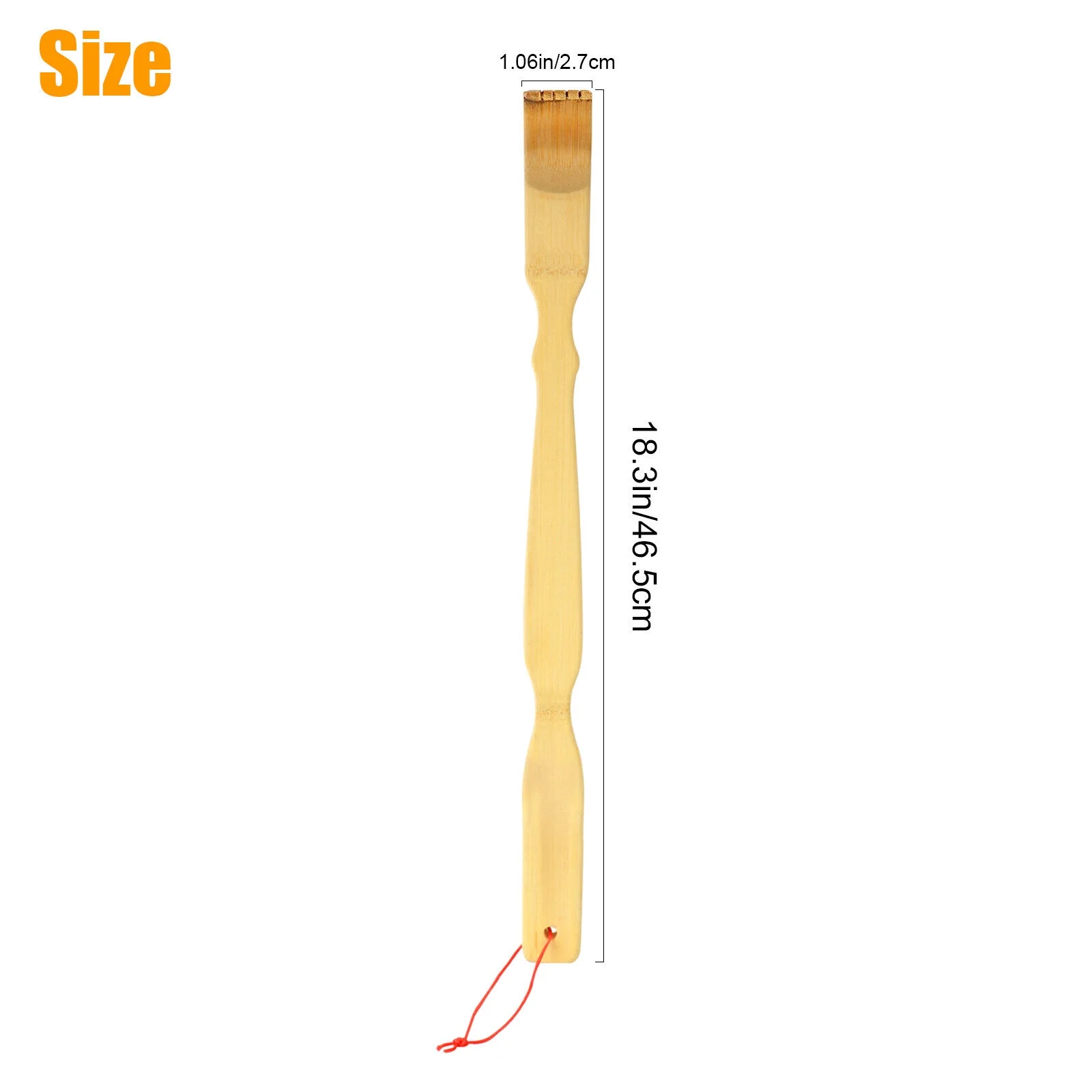 3X Natural Bamboo Wooden Tickling Rake Back Scratcher Pick Itch Relief Tool Gift