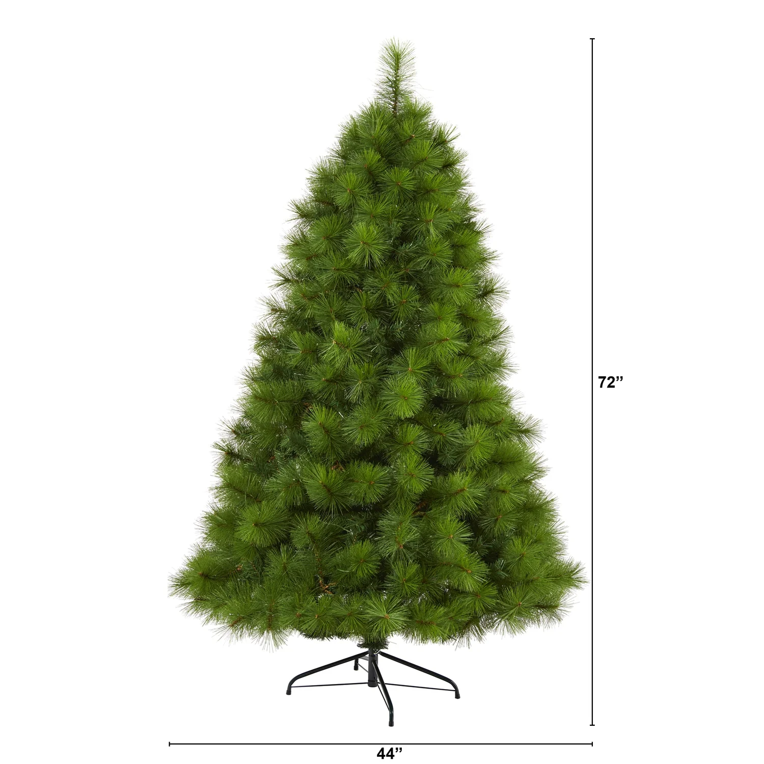 HomeStock Naturally Nice 6Ft. Green Scotch Pine Artificial Christmas Tree With 300 Clear Led Lights