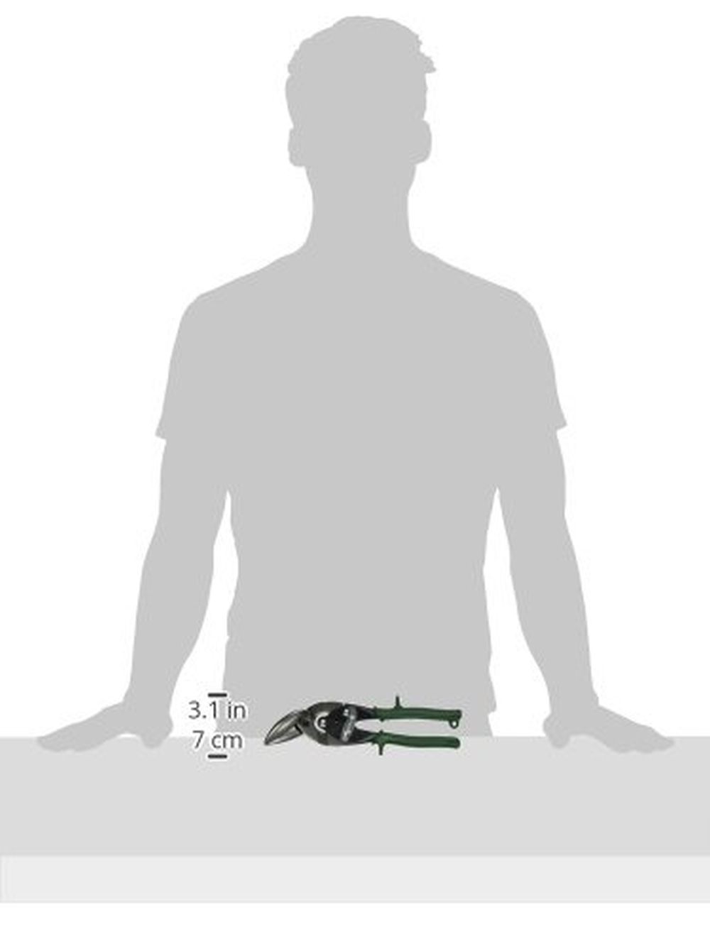 ?Wright Tool 9P6510R Midwest Offset Snips, Right Cutting