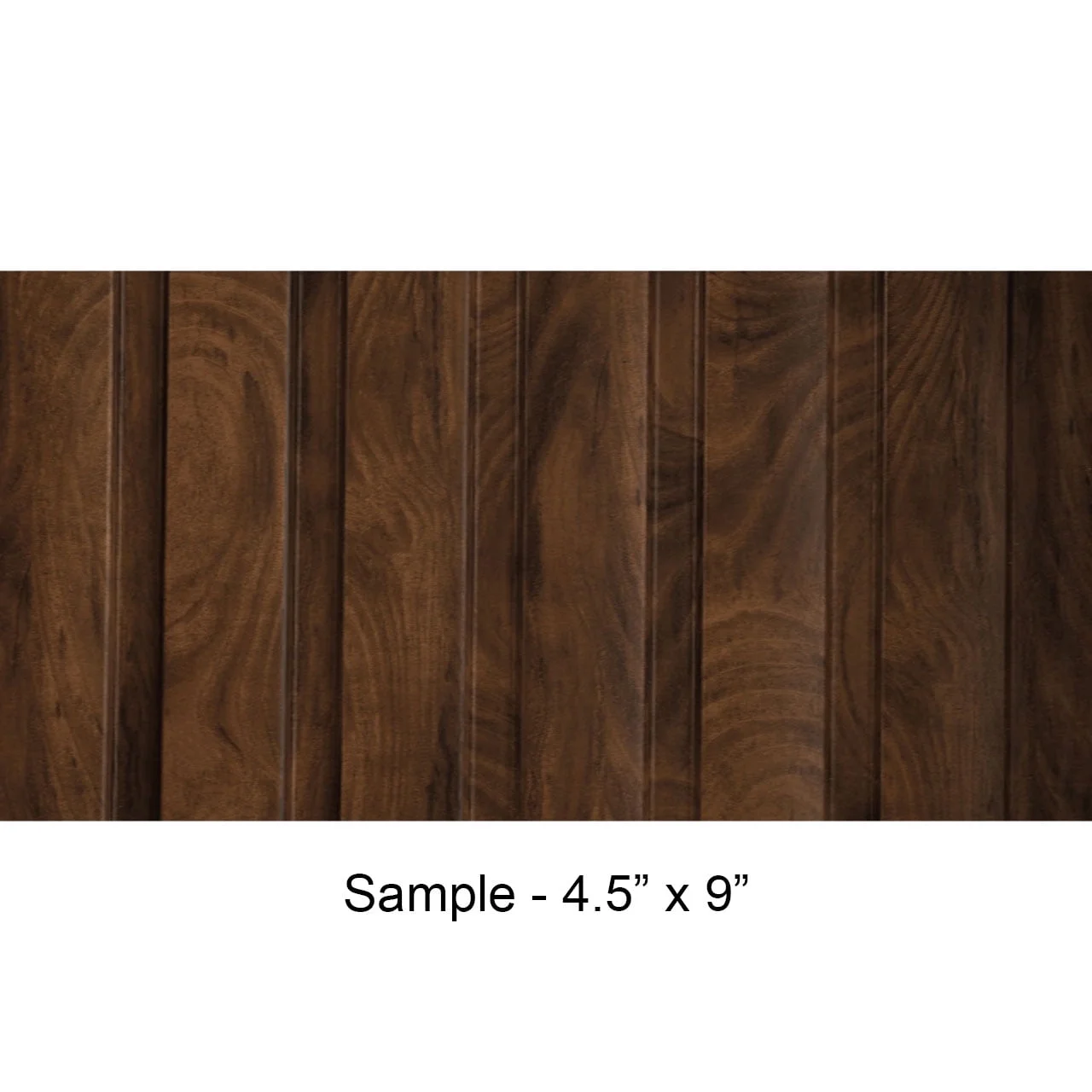 MG-1002 Large Wood Slat Walls Sample 4.5 in x 9 in, Brazilian Cherry - 1 Piece