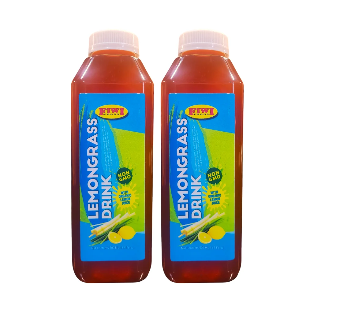 FIWI FOODS Lemongrass Drink 16.9oz. - 2Pack