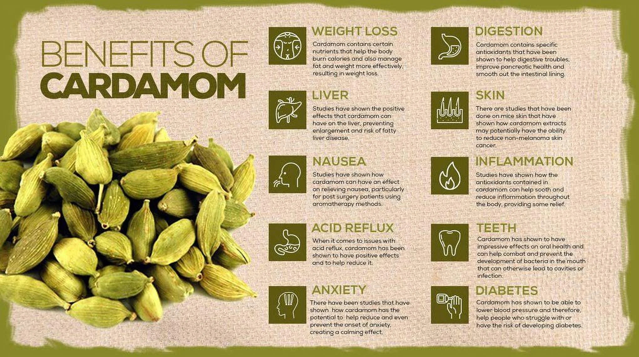 Miltop Premium Cardamom Green Whole (Elaichi), 50G