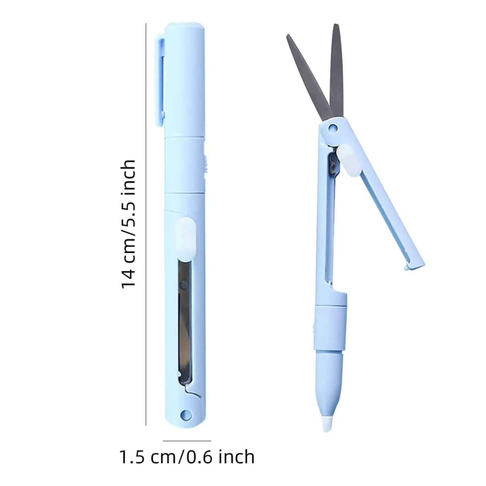 iju7gthy 4th of july indoor Double Headed Dual Hand Account Cutting Carving Scissors Paper Trimming Utility