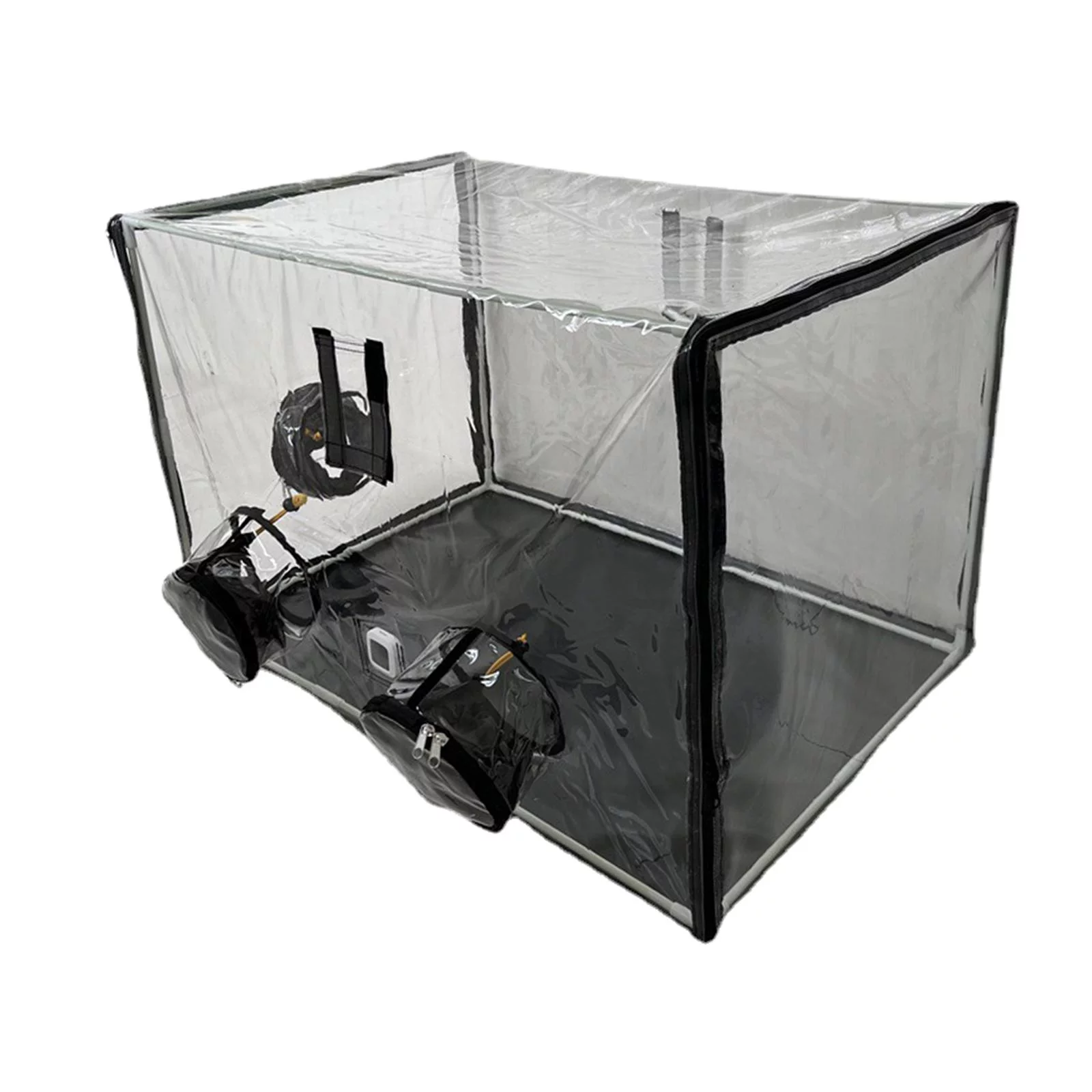 Mini Greenhouse Bag with Storage Bag 3 Vents Durable Plant Planting Pouch Planters Box for Balconies Vegetable Greenhouse Yard