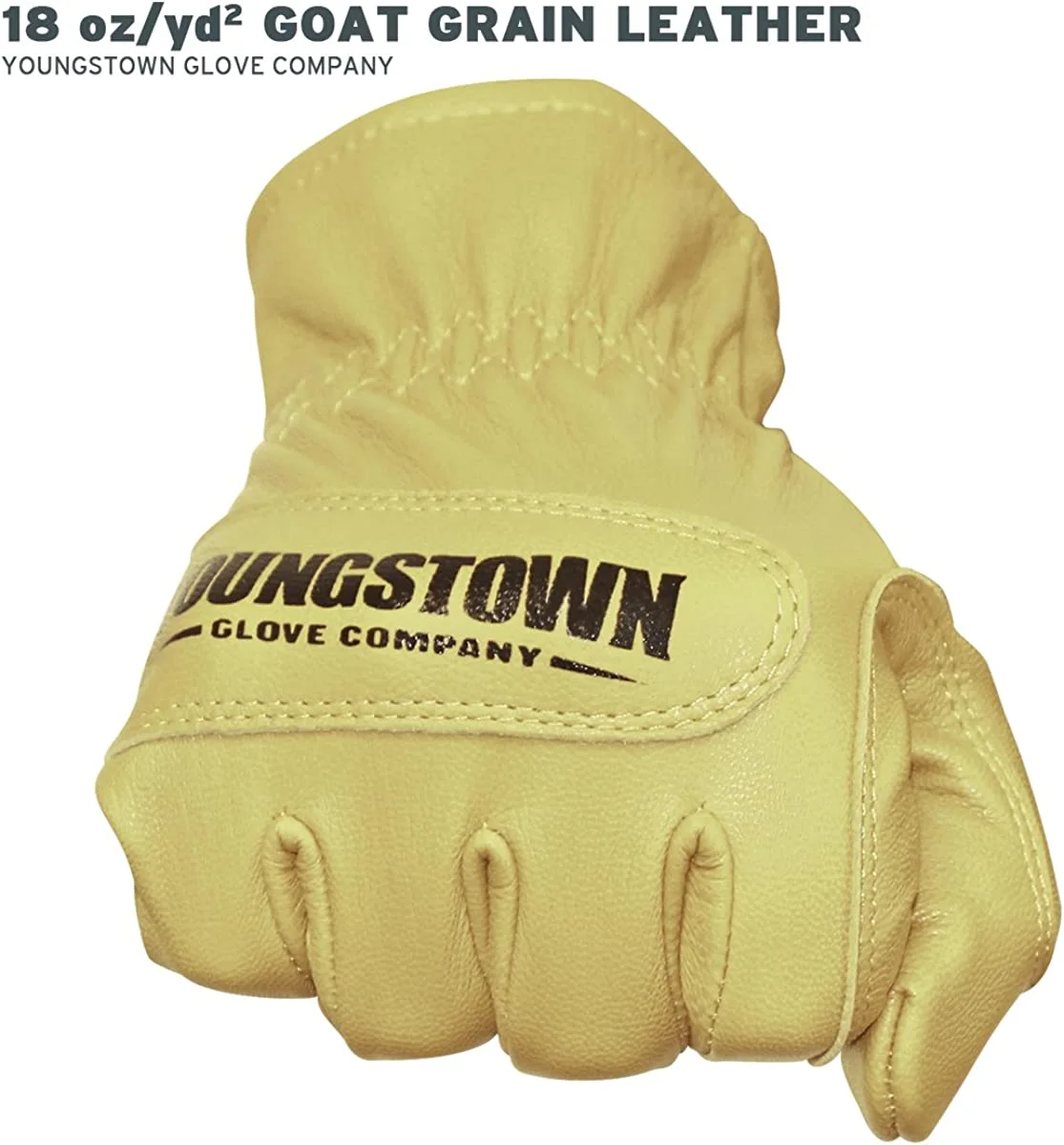 Youngstown Glove Co Arc Flash Gloves,Goat Grain Leather,L,PR 12-3265-60-L