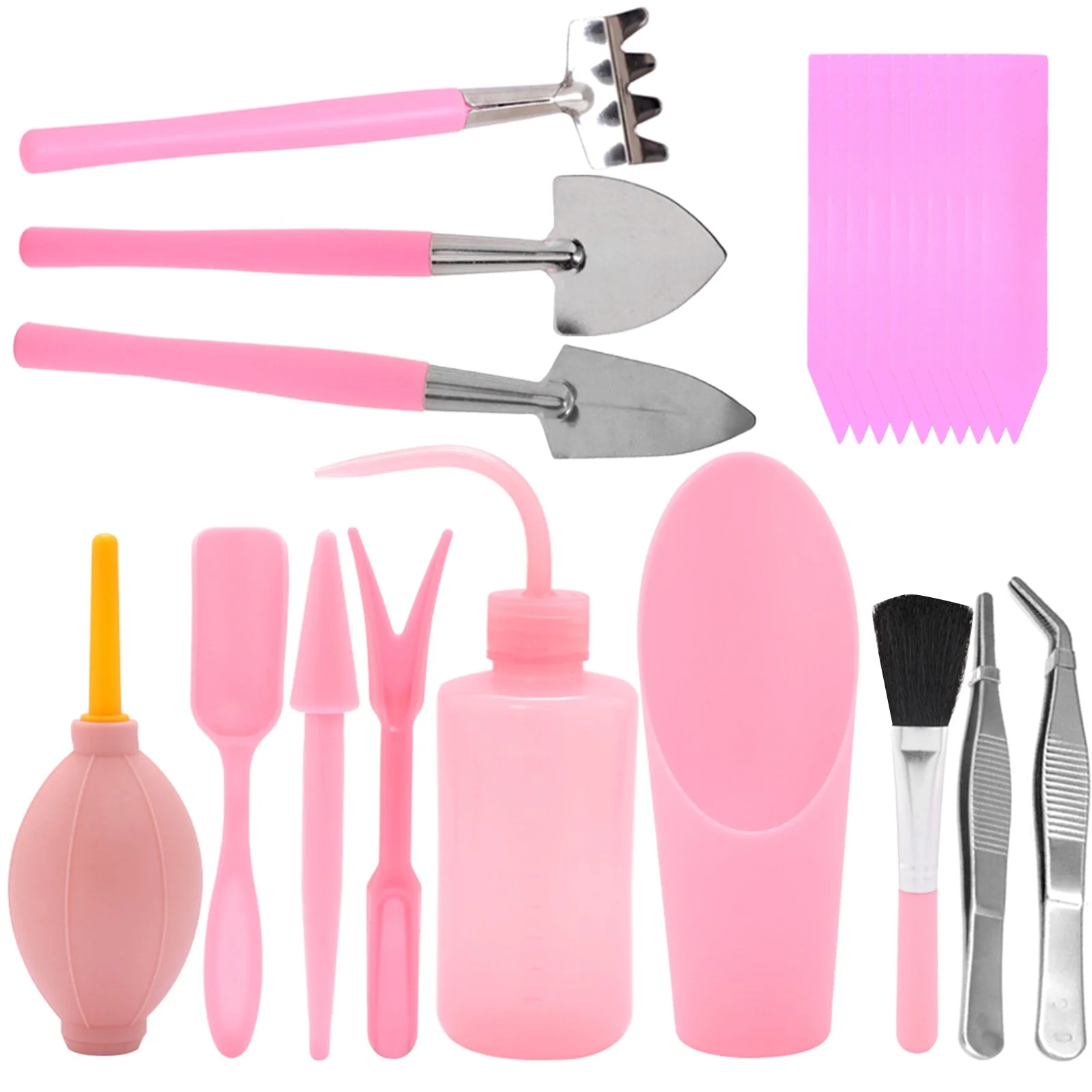 Succulent Tool Set, 22 Gardening Tools Succulent Kit With Potting Tarp Pad, Succulent Kit For Indoor And Outdoor Miniature Garden Plant Care