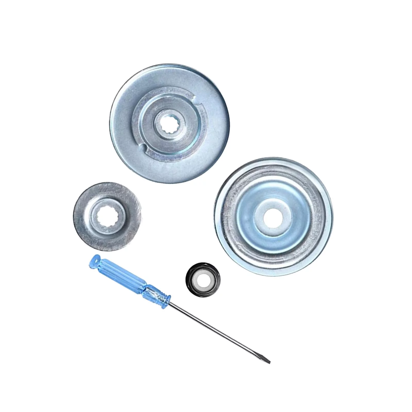 Metal Brush Cutter Accessories Set, Lawnmower Blade Adapter Replacements for Lawnmower Gardening Machine, String Trimmer Brush Cutter 5Pcs