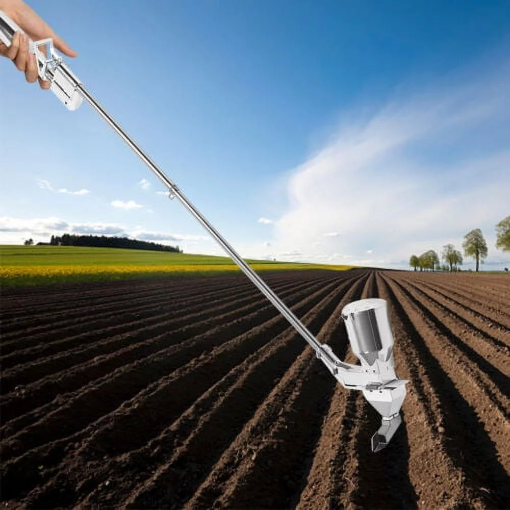 Portable Seedling Transplanter Manual Corn Wheat Planter Hand Held Garden Seeder