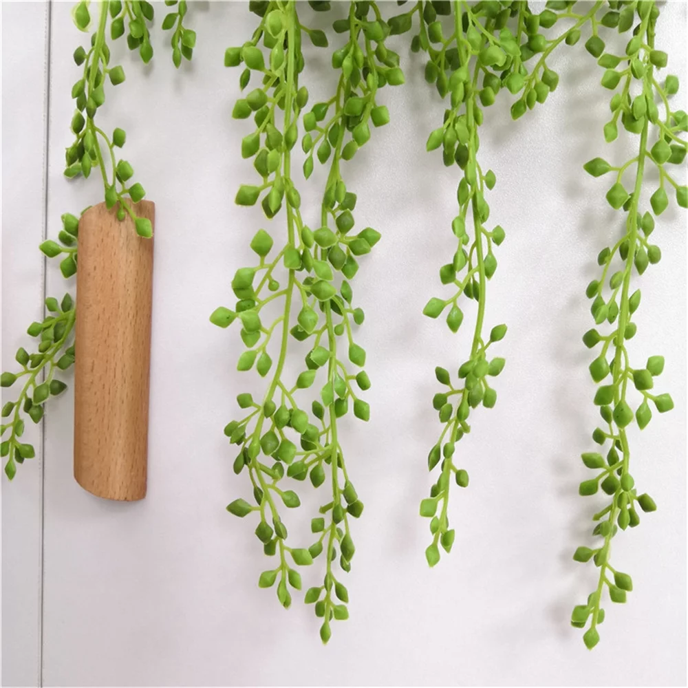 4pcs Artificial Succulents Hanging Plants 75cm Outdoor Home Decor