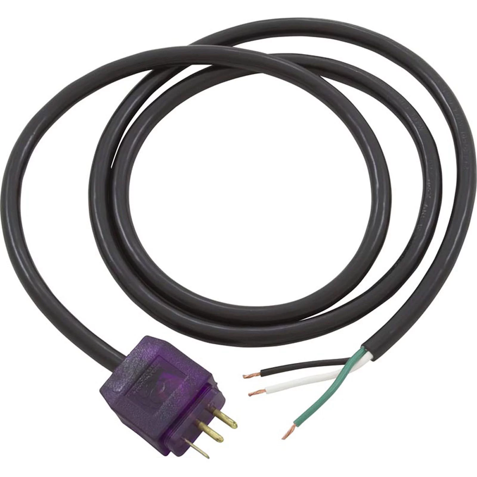 Blower Cord, Hydro-Quip, Molded/Lit, 48, Violet