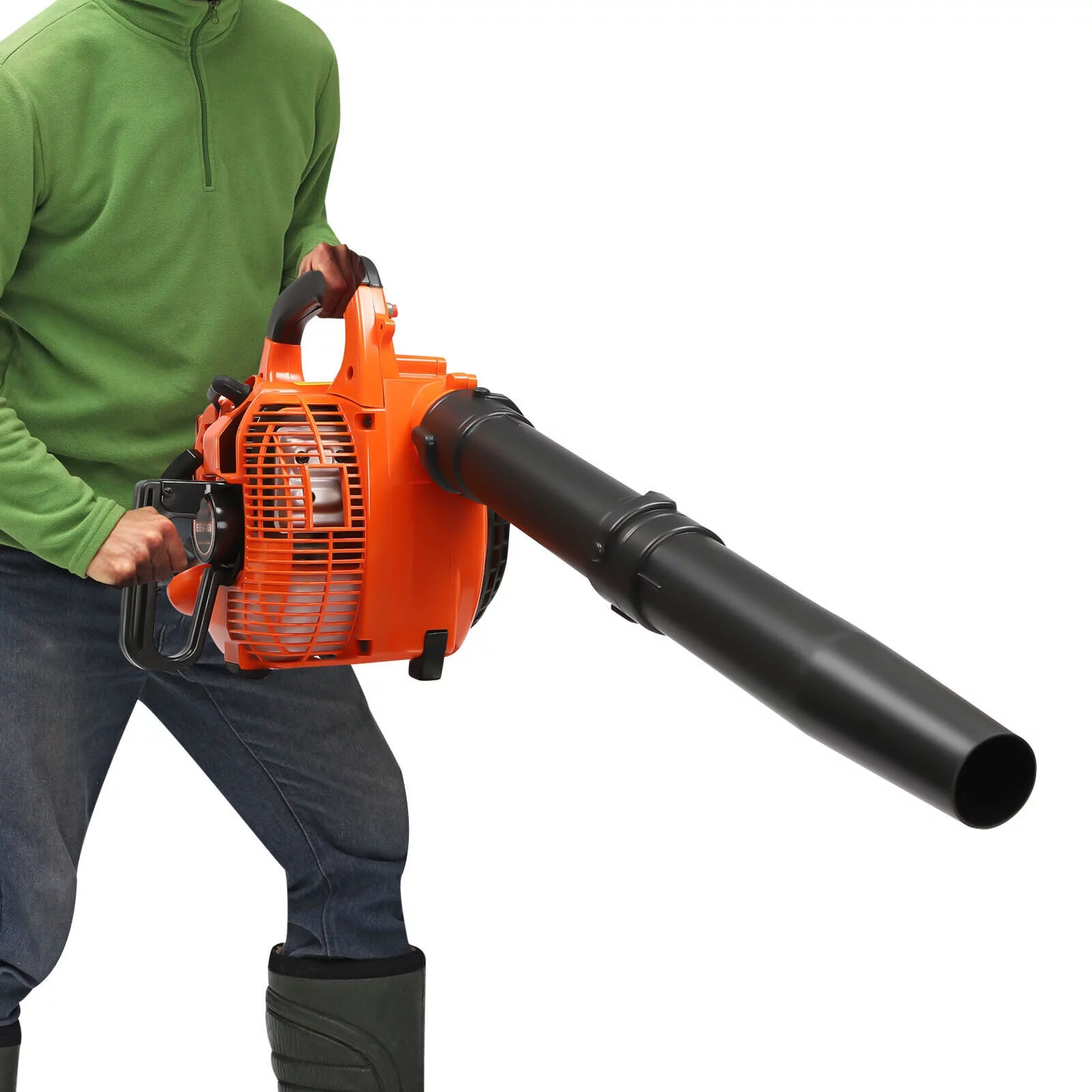 SHZICMY Commercial Gas Leaf Blower 7000rpm Gas-powered Handheld Blower 2-Strokes