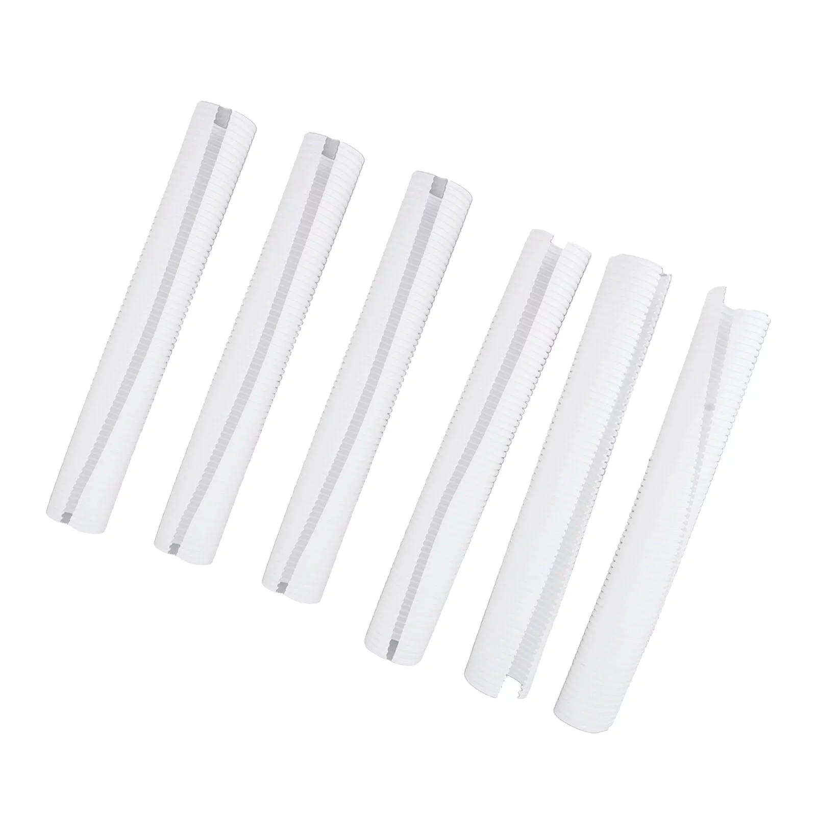 Verdant Touch Plastic Tree Bark Protector Tree Trunk Protector Plastic Tree Bark Protector Wrap Grow Tubes to Protect Saplings Plants From Deer Rabbit Cats Rodents Mowers 6Pcs