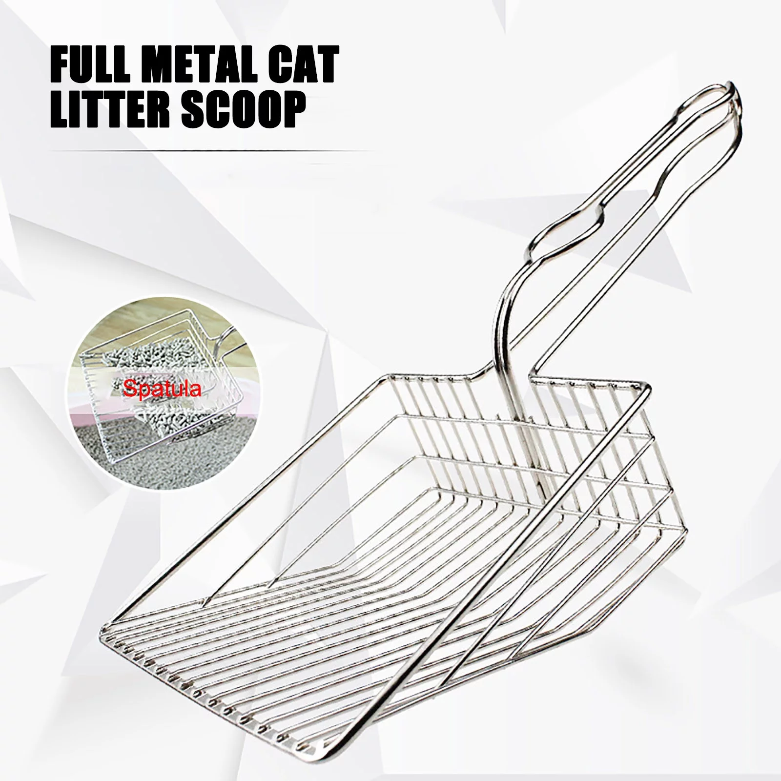 MVNSFEW Cat Litter Shovel Instantly Filter Litter and Litter Cleaning Tool