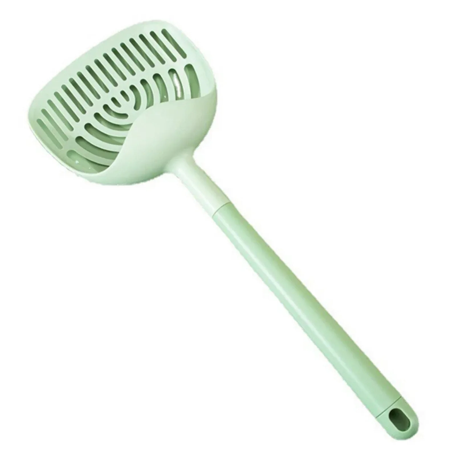 FHKOEGHS Sand Cat Litter Long Handled Cat Litter Scoop Fine Hole Cat Poop Shovel Large Cat Litter