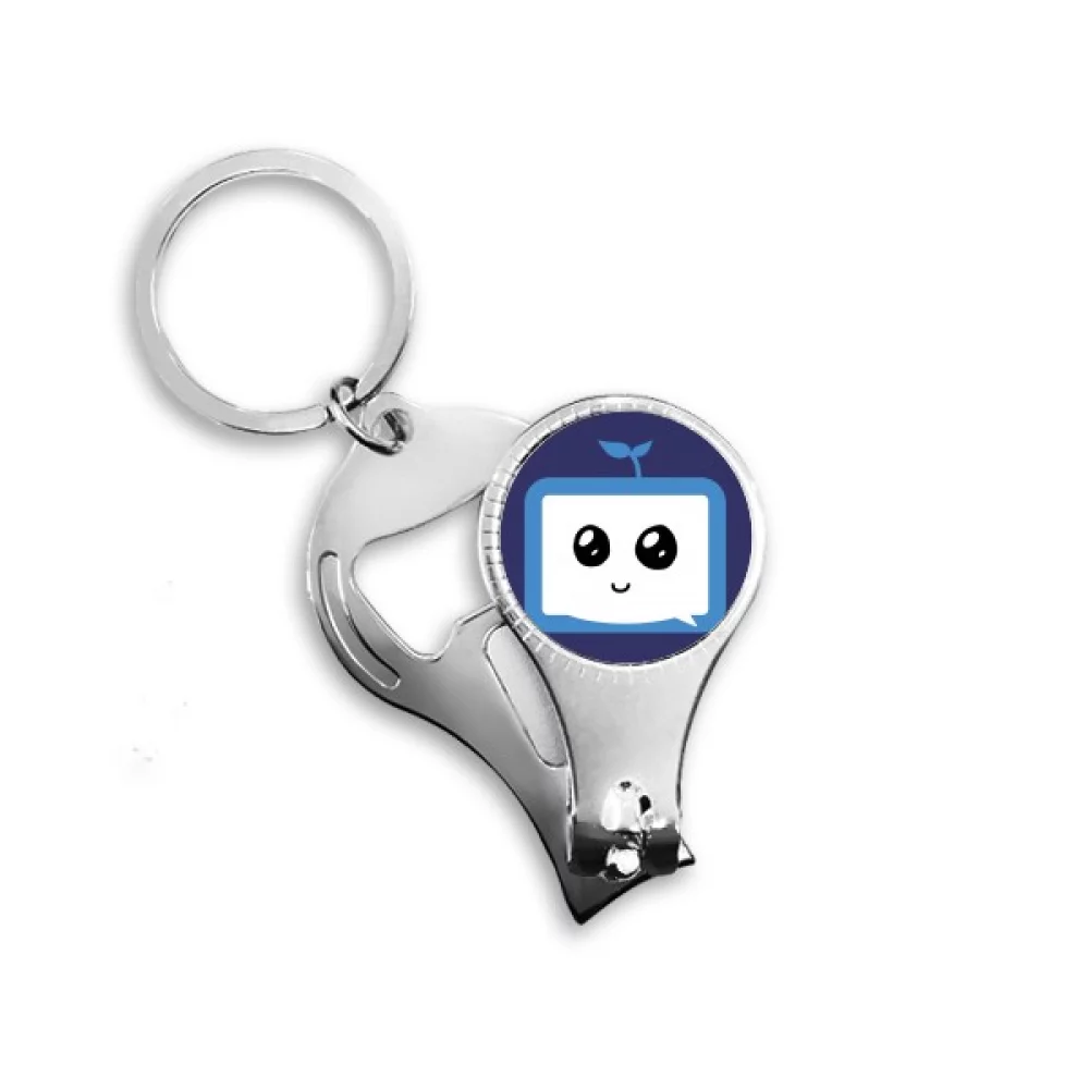 saplings sle small tv happy original nail nipper key chain bottle opener clipper