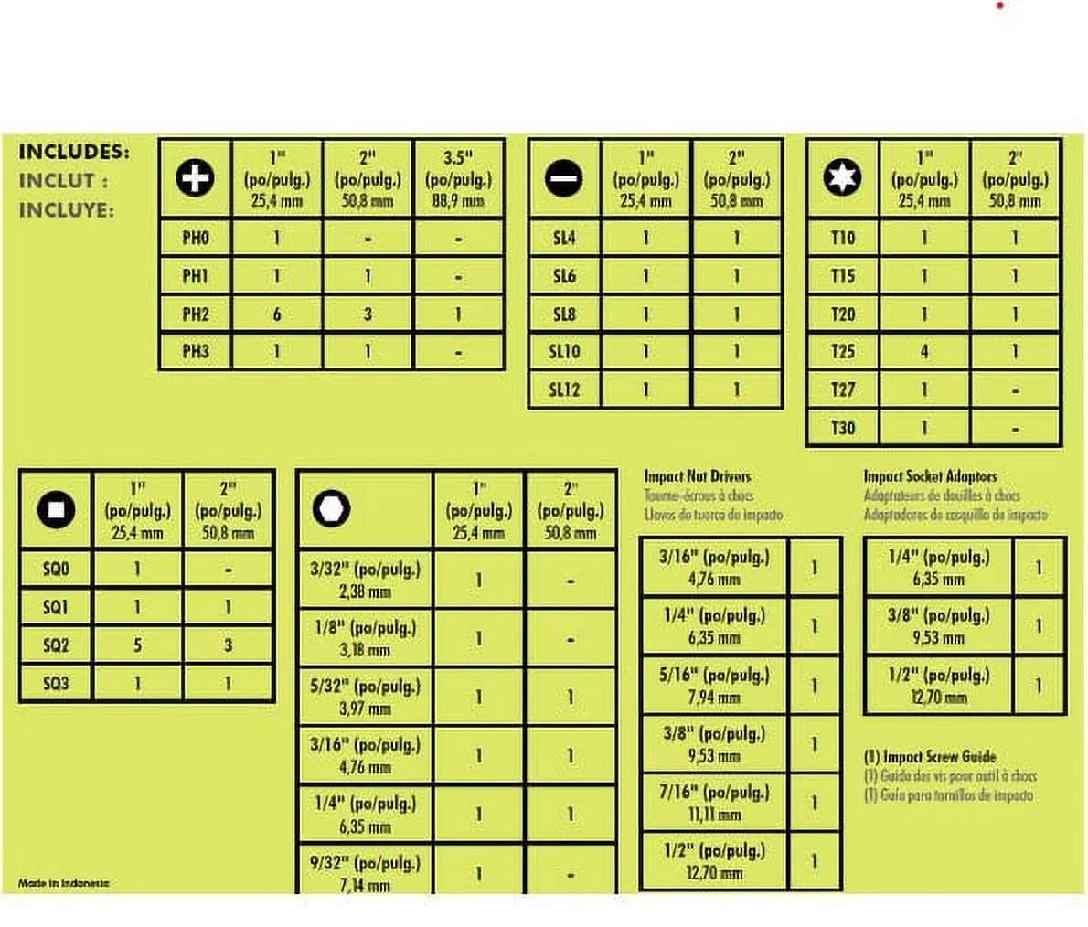 Ryobi - AR2040 - Impact Rated Driving Kit - 70-Piece