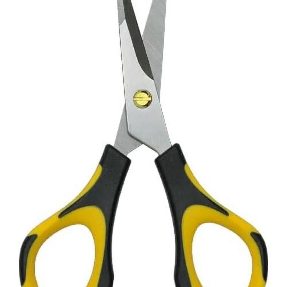 Piranha Pruner Bonsai Scissors - Polish Stainless Steel Blade - Yellow & Black Handle