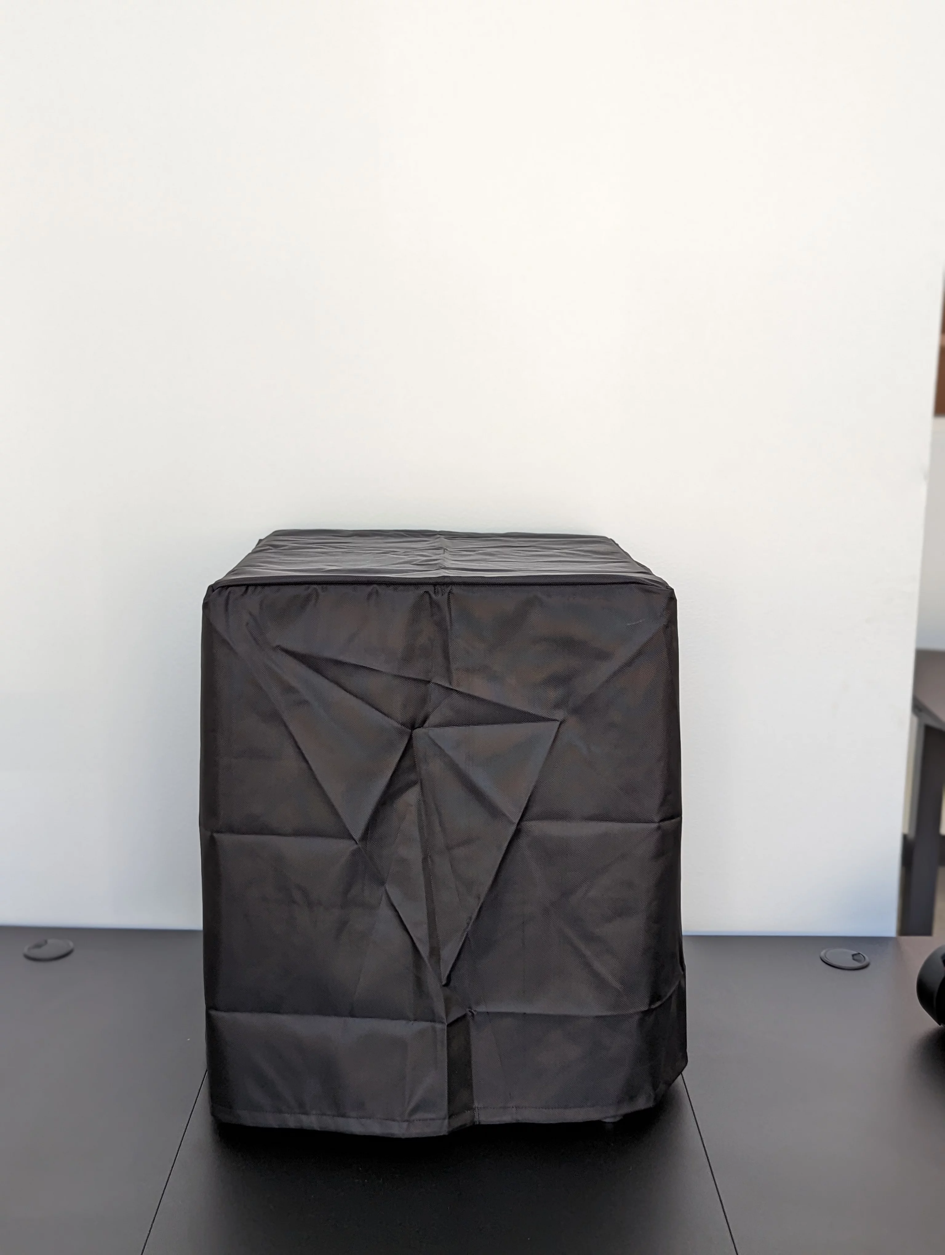 AMS Fireplace Concrete Propane Tank Cover - Dark Gray