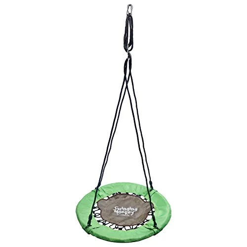 Monkey Bungee Saucer Tree Swing - Outdoor Play, Quick and Easy Assembly and Installation, Fun for Your Family